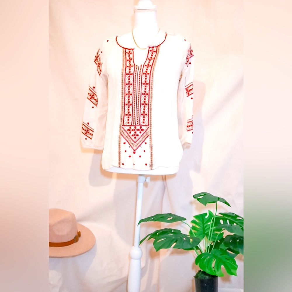 Lucky Brand Boho Blouse